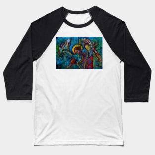 Stained-glass Wroclaw Baseball T-Shirt